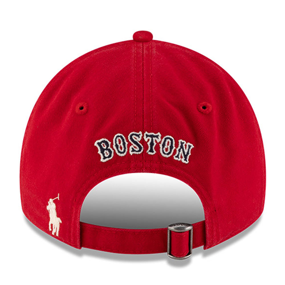 New Era Boston Red Sox x Ralph Lauren SS26 Red 9TWENTY Adjustable Cap ( Limited & Exclusive )