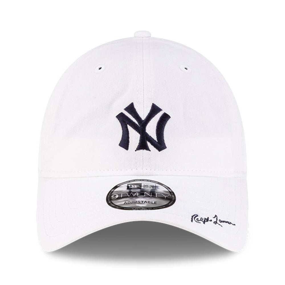 New Era New York Yankees x Ralph Lauren SS26 White 9TWENTY Adjustable Cap ( Limited & Exclusive )