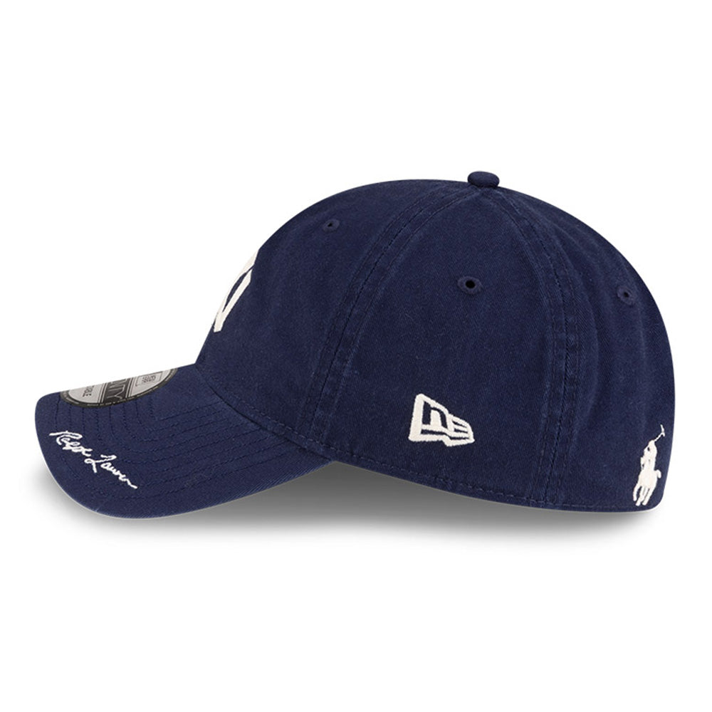 New Era New York Yankees x Ralph Lauren SS26 Navy 9TWENTY Adjustable Cap ( Limited & Exclusive )