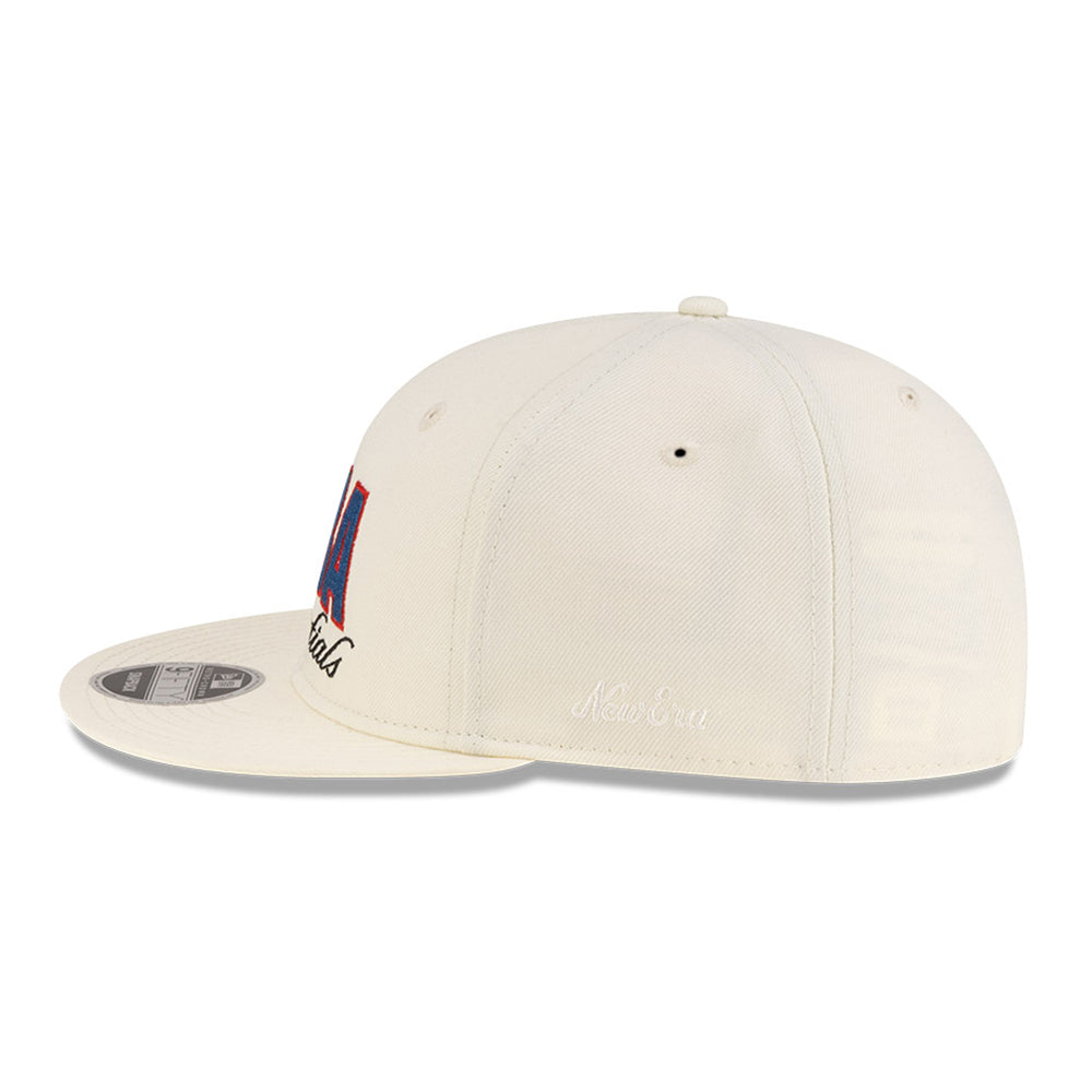 New Era National Basketball Association All Star Game 2026 x Fear of God Chrome White 9FIFTY Retro Crown Snapback Cap