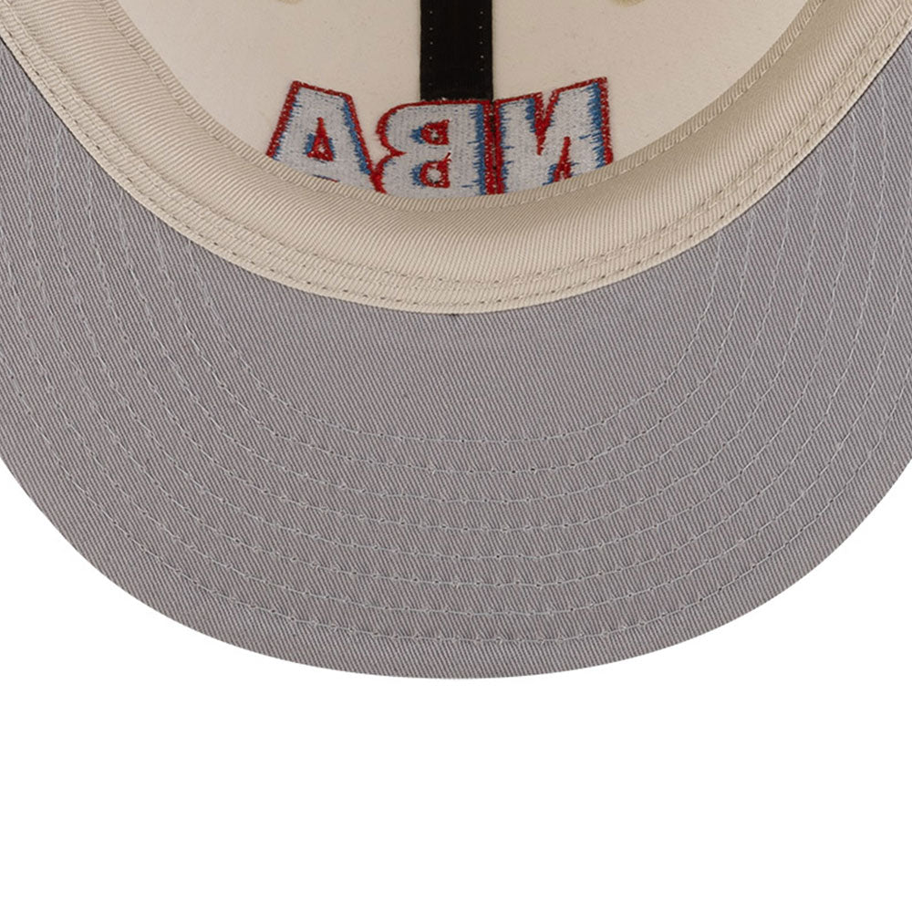 New Era National Basketball Association All Star Game 2026 x Fear of God Chrome White 9FIFTY Retro Crown Snapback Cap