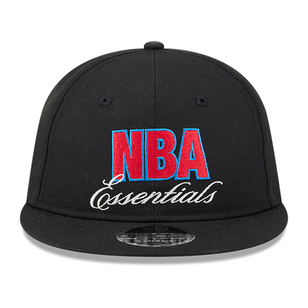 New Era National Basketball Association All Star Game 2026 x Fear of God Black 9FIFTY Retro Crown Snapback Cap