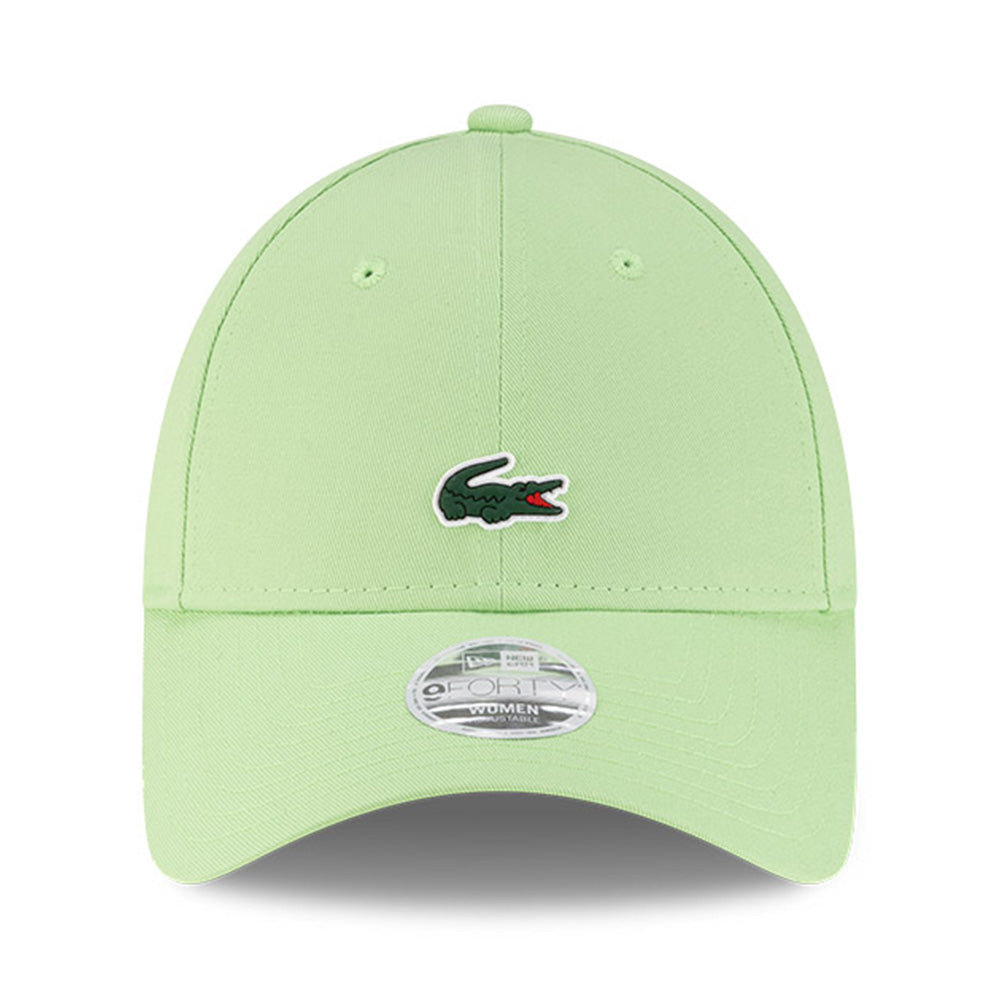 New Era x Lacoste Core Green Women 9FORTY Adjustable Cap (ONLINE EXCLUSIVE)