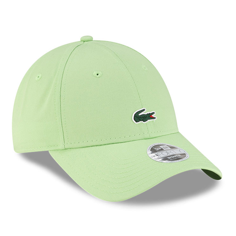 New Era x Lacoste Core Green Women 9FORTY Adjustable Cap (ONLINE EXCLUSIVE)