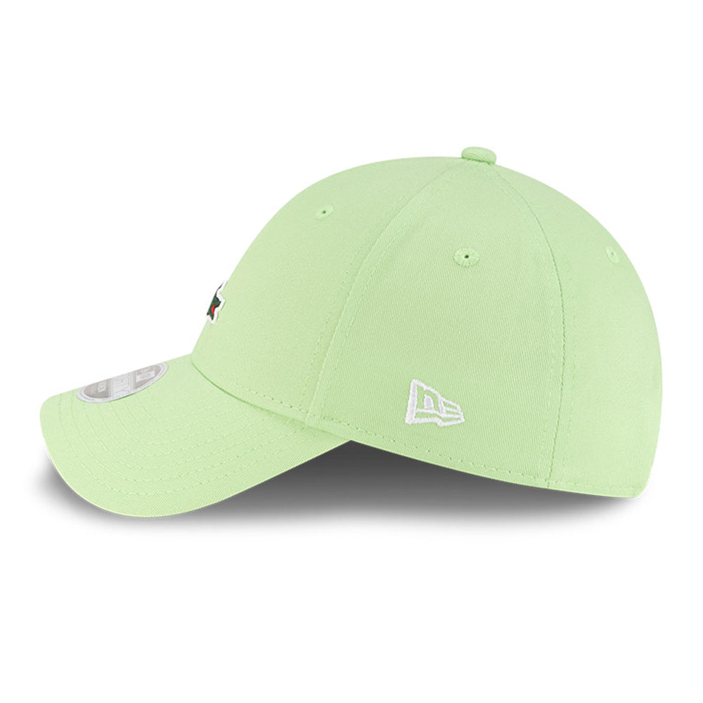 New Era x Lacoste Core Green Women 9FORTY Adjustable Cap (ONLINE EXCLUSIVE)