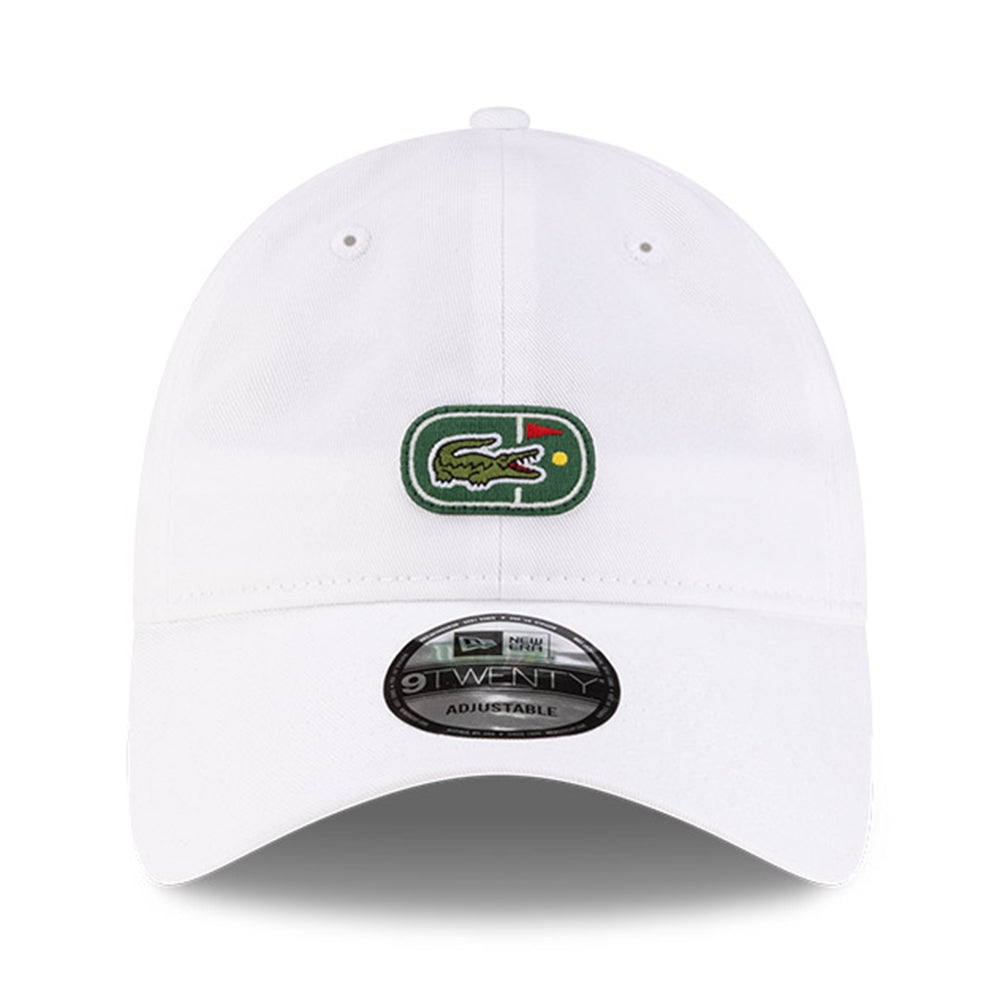 New Era x Lacoste Flag White 9TWENTY Adjustable Cap (ONLINE EXCLUSIVE)