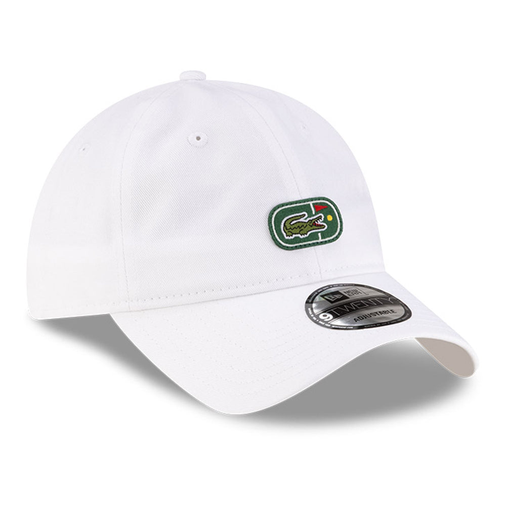 New Era x Lacoste Flag White 9TWENTY Adjustable Cap (ONLINE EXCLUSIVE)