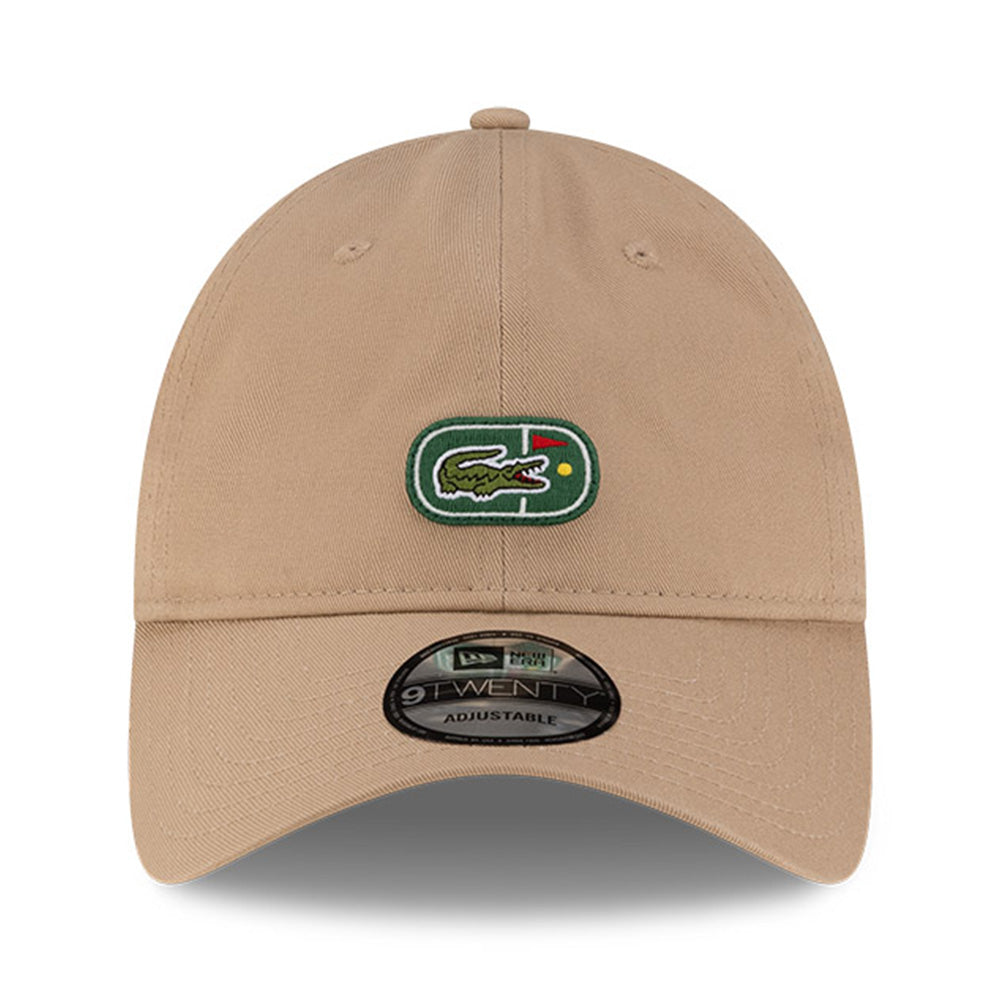 New Era x Lacoste Flag Khaki 9TWENTY Adjustable Cap (ONLINE EXCLUSIVE)
