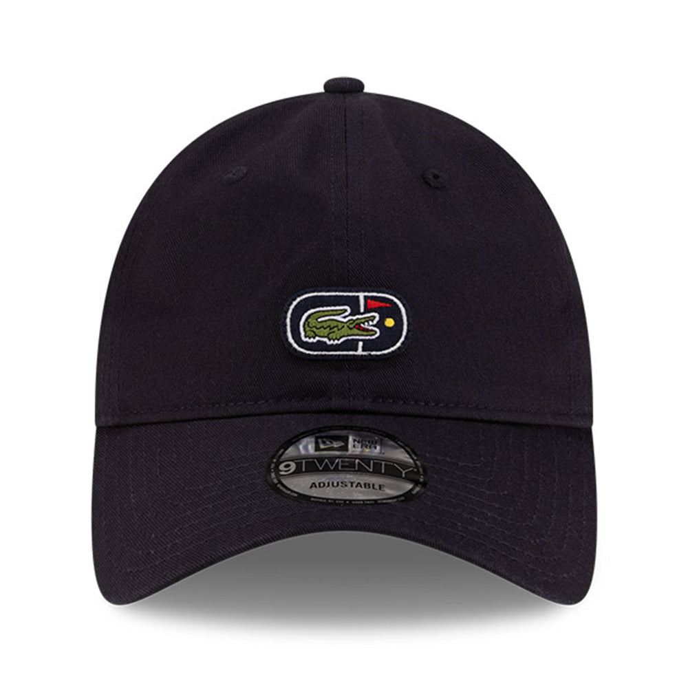 New Era x Lacoste Flag Navy 9TWENTY Adjustable Cap