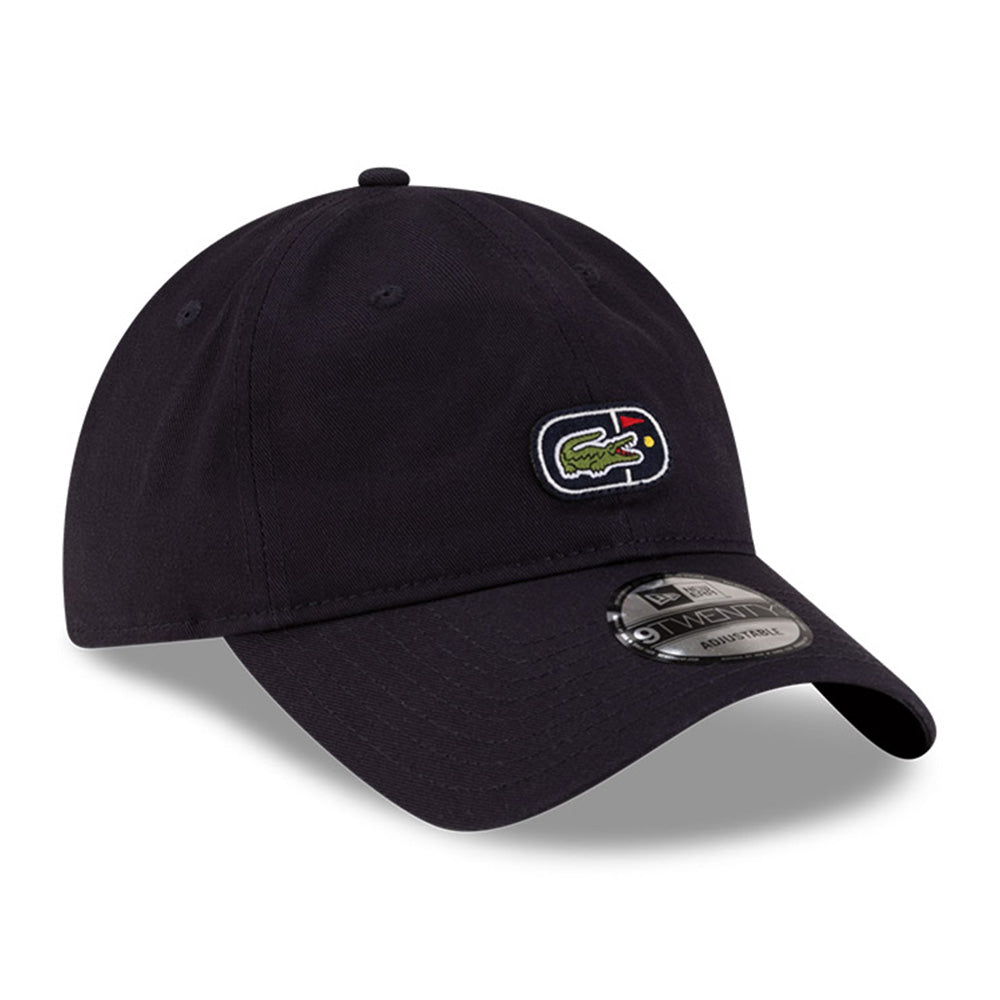 New Era x Lacoste Flag Navy 9TWENTY Adjustable Cap