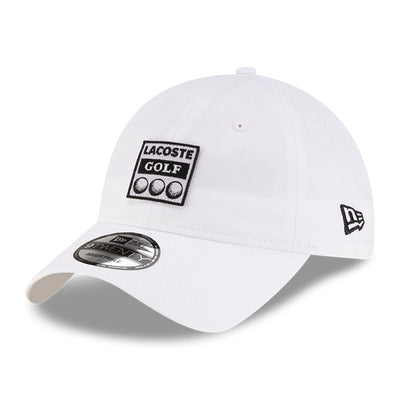 New Era x Lacoste Ball White 9TWENTY Adjustable Cap
