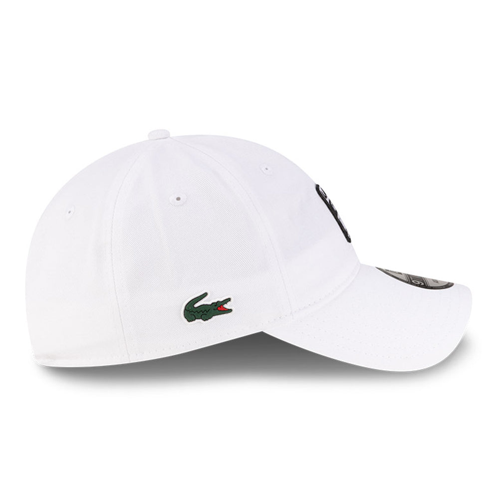 New Era x Lacoste Ball White 9TWENTY Adjustable Cap
