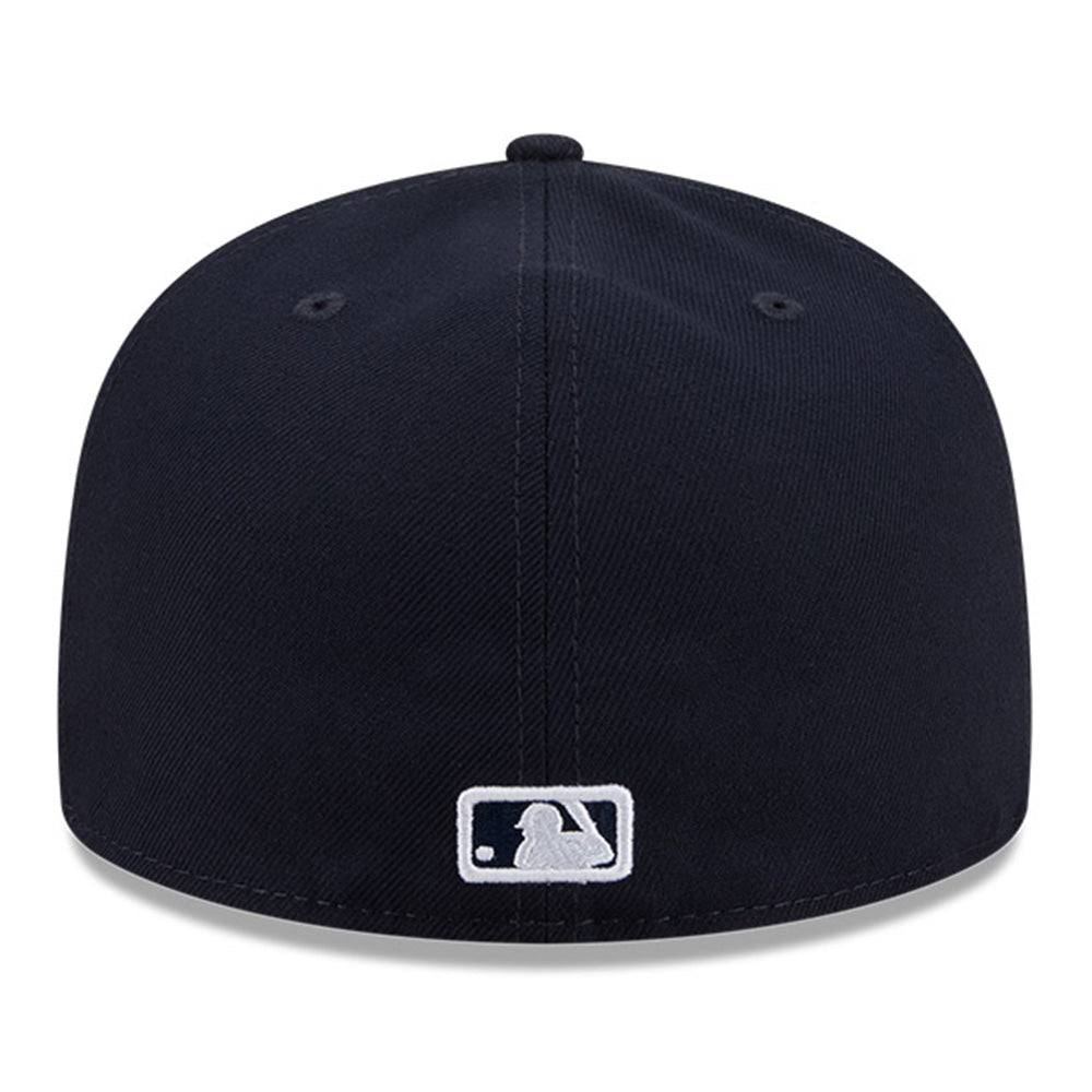New Era New York Yankees Hall of Fame White Navy 59FIFTY Fitted Cap