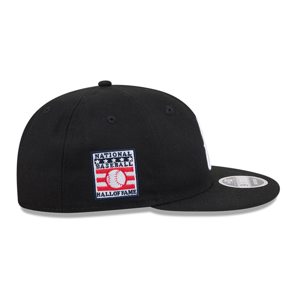 New Era Chicago White Sox Hall of Fame Black Retro Crown 9FIFTY Snapback Cap