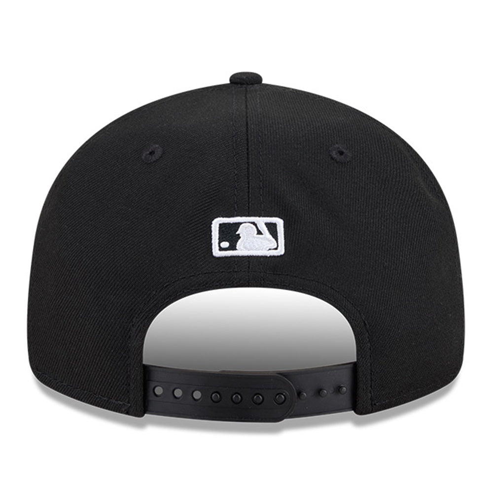 New Era Chicago White Sox Hall of Fame Black Retro Crown 9FIFTY Snapback Cap