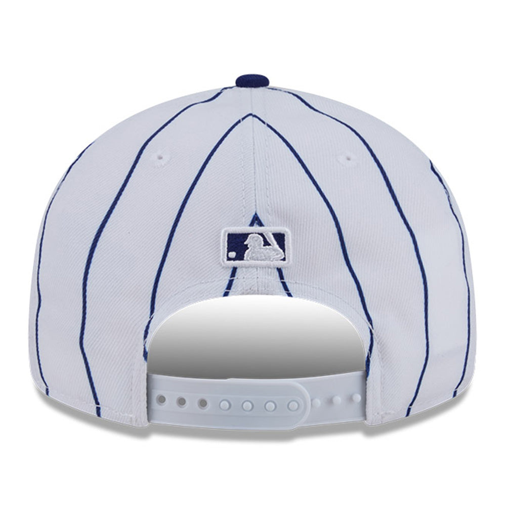 New Era Brooklyn Dodgers Hall of Fame White Navy 9FIFTY Retro Crown Snapback Cap