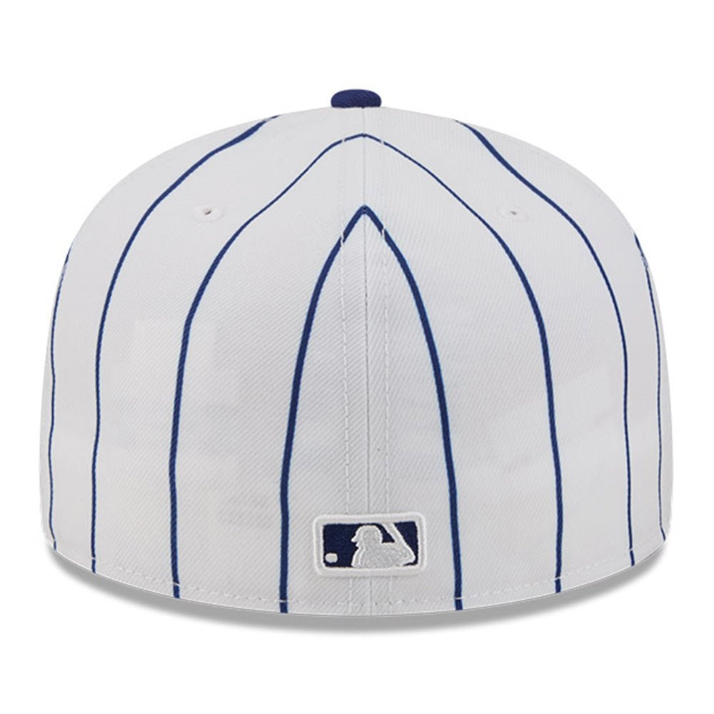 New Era Brooklyn Dodgers Hall of Fame White Navy 59FIFTY FItted Cap