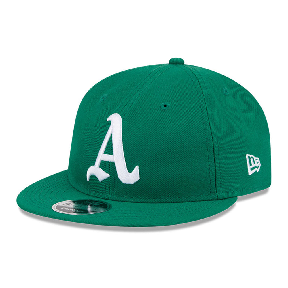 New Era Oakland Athletics Hall of Fame Green 9FIFTY Retro Crown Snapback Cap
