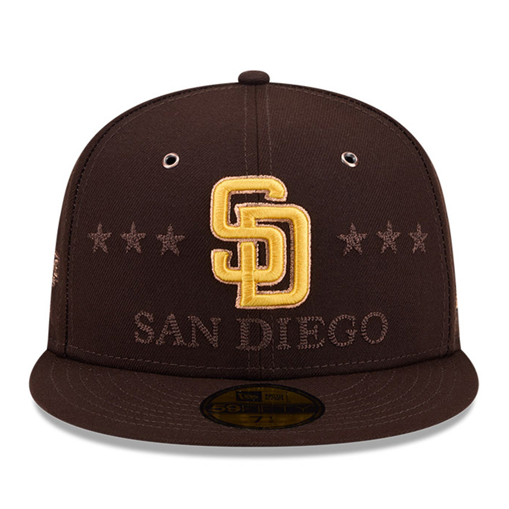 New Era San Diego Padres All Star 2026 Dark Brown 59FIFTY Fitted Cap