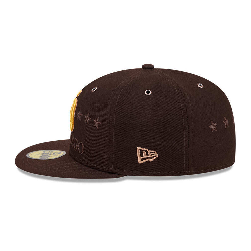New Era San Diego Padres All Star 2026 Dark Brown 59FIFTY Fitted Cap