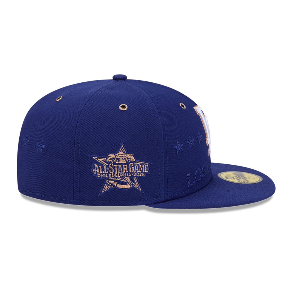 New Era Los Angeles Dodgers All Star 2026 Dark Blue 59FIFTY Fitted Cap