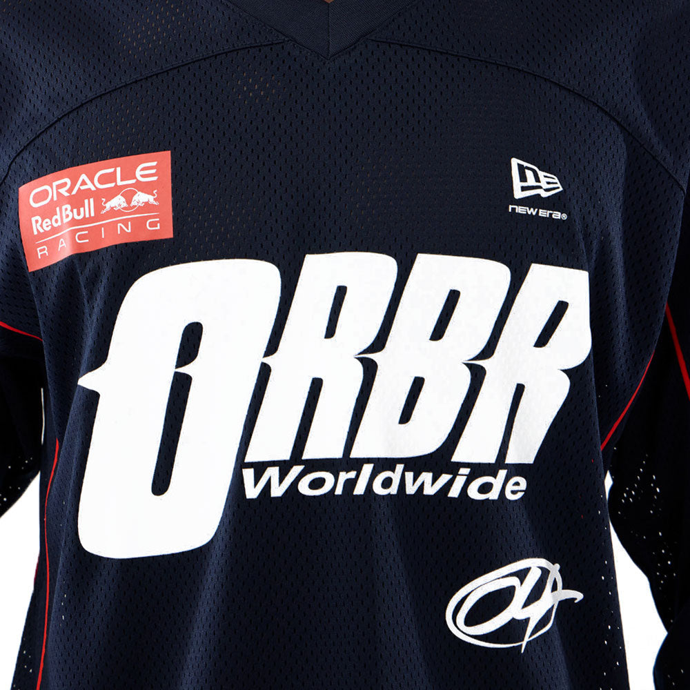 New Era Oracle Red Bull Racing Motorsports Long Sleeves Hockey Top Jersey