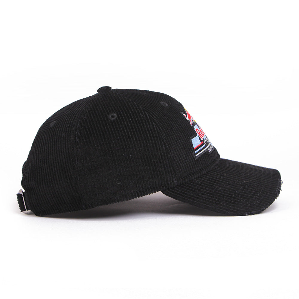 New Era Oracle Red Bull Racing Distressed Corduroy Black 9FORTY Adjustable Cap