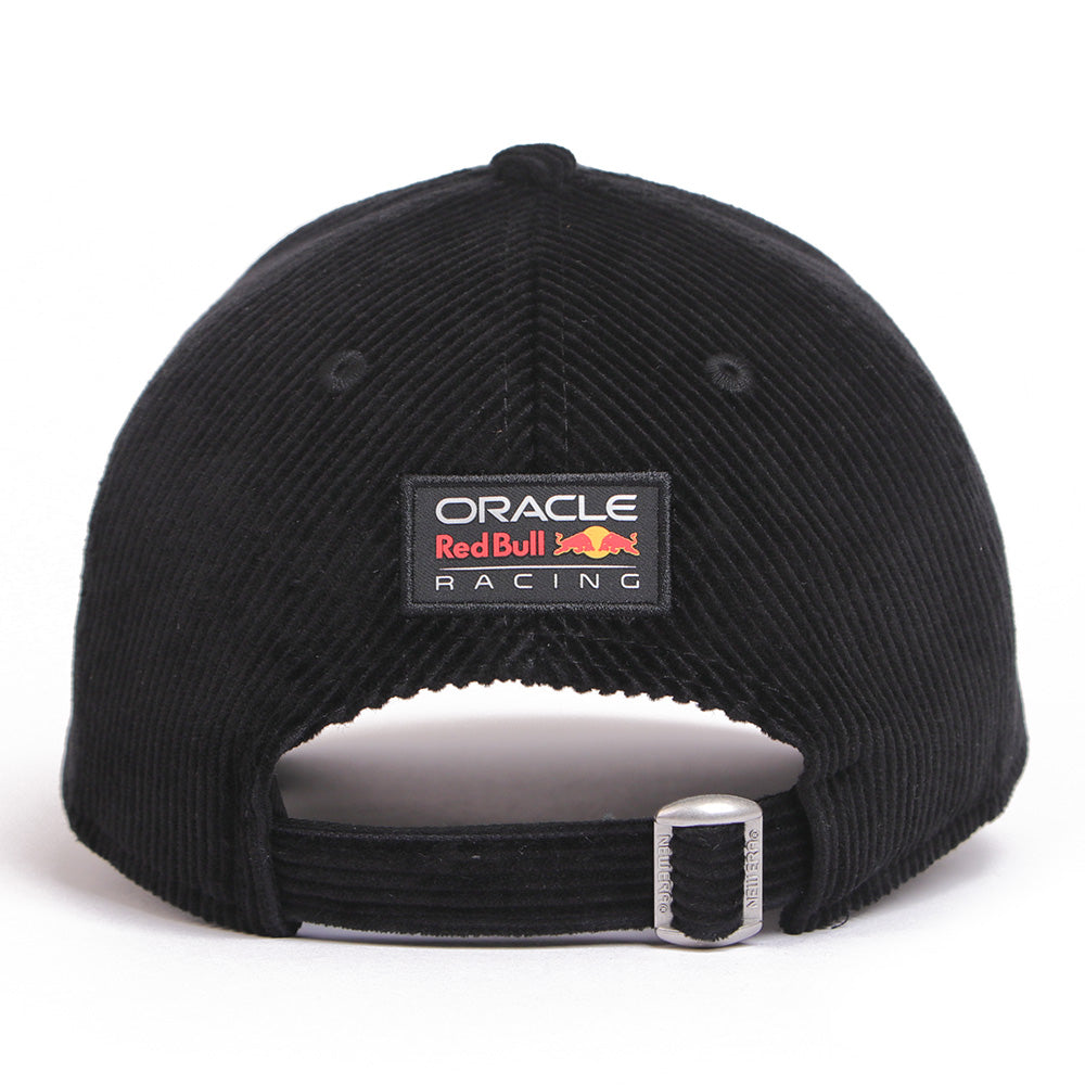 New Era Oracle Red Bull Racing Distressed Corduroy Black 9FORTY Adjustable Cap
