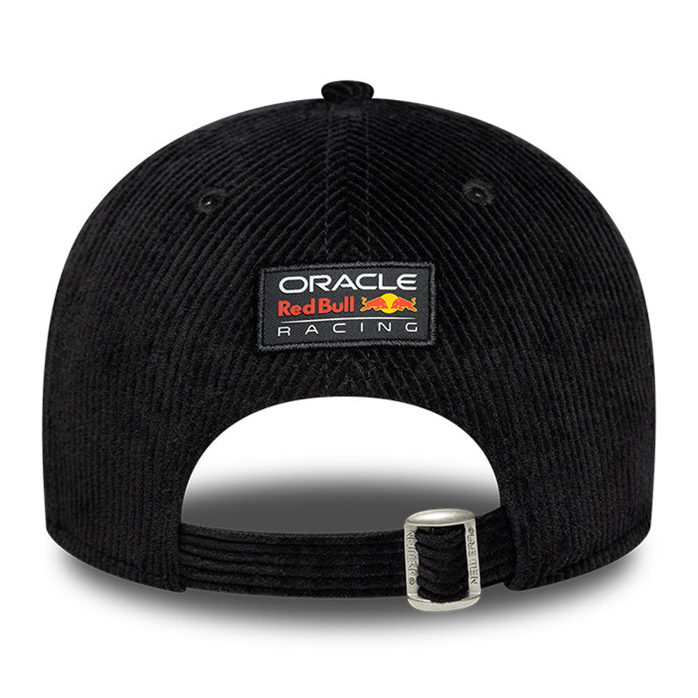 New Era Oracle Red Bull Racing Distressed Corduroy Black 9FORTY Adjustable Cap