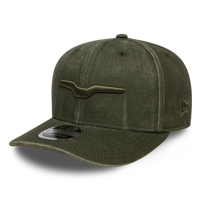 New Era Moto Guzzi Motorsports Logo Green 9SEVENTY Stretch Snapback Cap