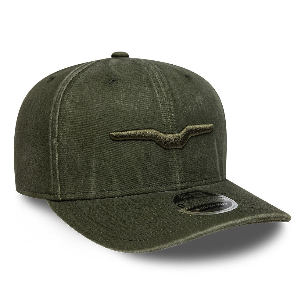 New Era Moto Guzzi Motorsports Logo Green 9SEVENTY Stretch Snapback Cap