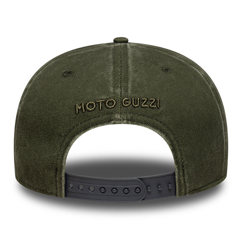 New Era Moto Guzzi Motorsports Logo Green 9SEVENTY Stretch Snapback Cap