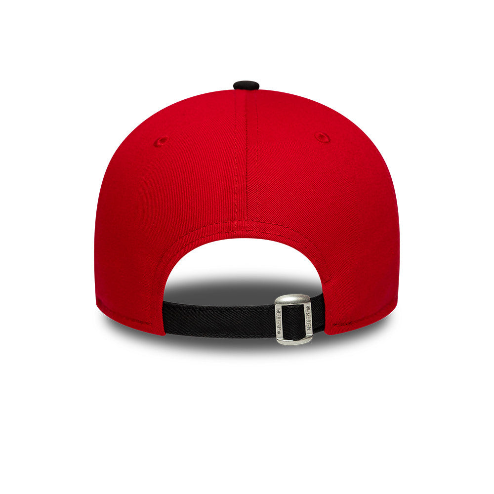 New Era AC Milan EMEA Football Red Black Contrast 9FORTY Adjustable Cap