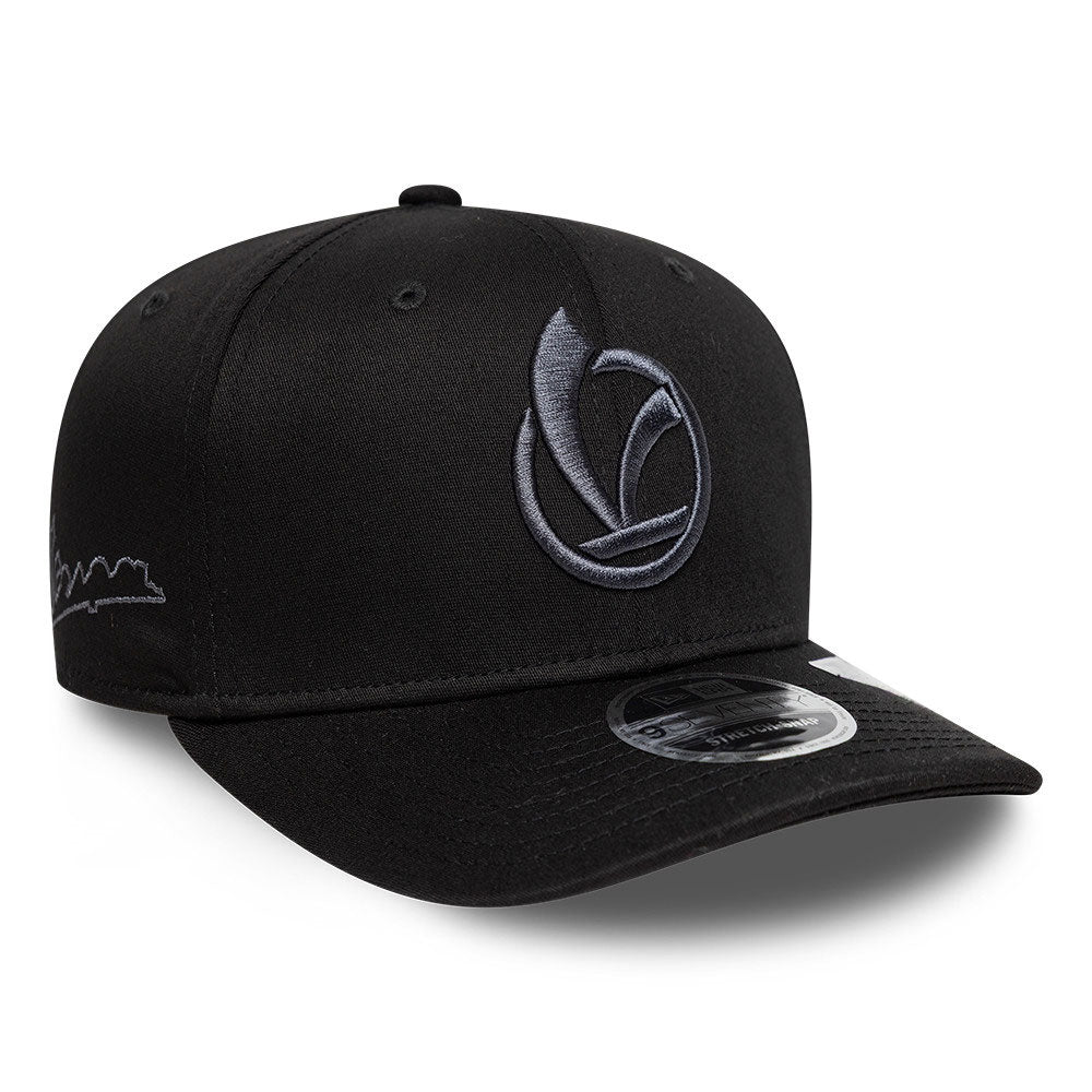 New Era Vespa Motorsports Seasonal Black 9SEVENTY Stretch Snapback Cap