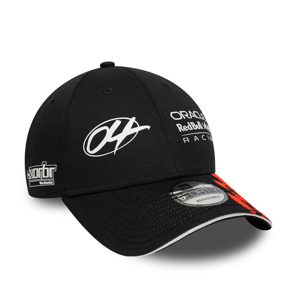 New Era Red Bull Motorsports Checkerboard Black 9FORTY Snapback Cap