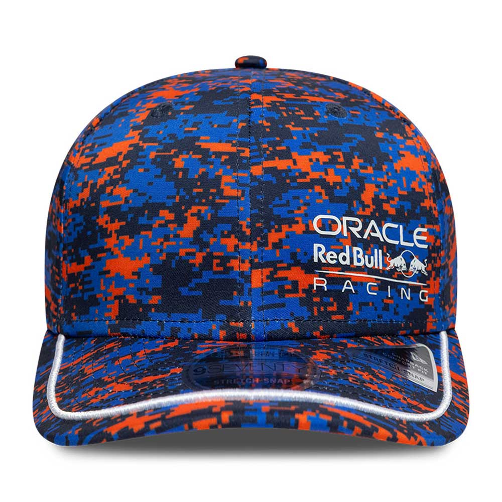New Era Oracle Red Bull Racing Digi Camo Dark Blue 9SEVENTY Stretch Snap Adjustable Cap