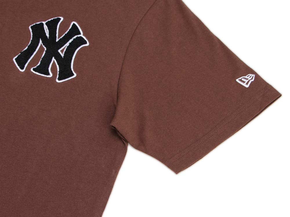 New York Yankees MLB Brown Short Sleeve T-Shirt