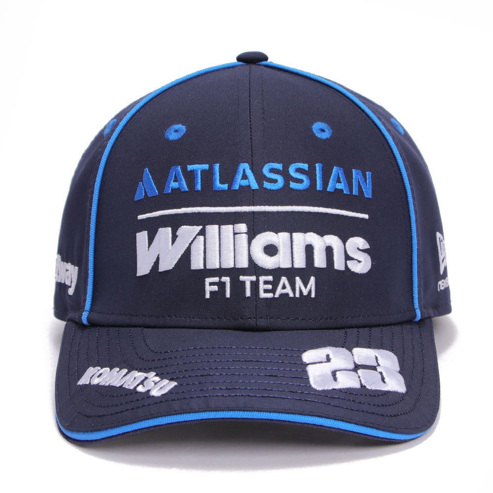 Atlassian Williams F1 Team Alex Albon Navy Essential 9FORTY Adjustable Cap