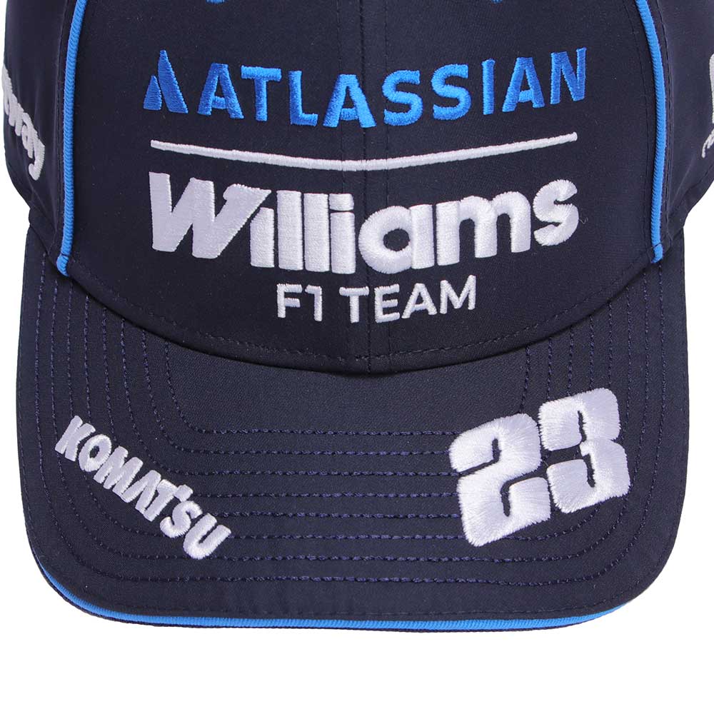 Atlassian Williams F1 Team Alex Albon Navy Essential 9FORTY Adjustable Cap