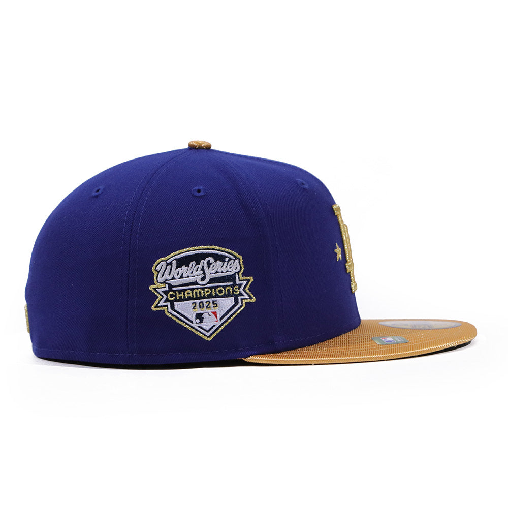 New Era Los Angeles Dodgers Gold Blue OTC 59FIFTY Fitted Cap