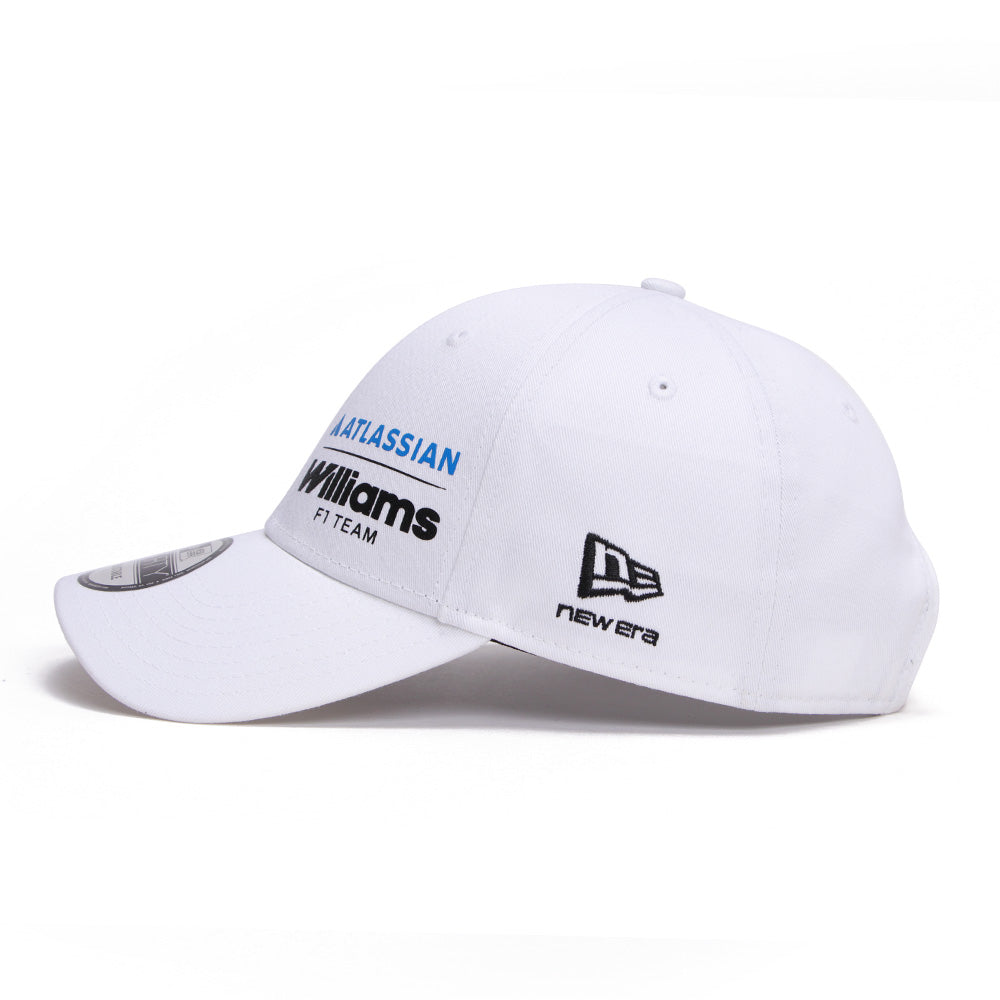 New Era Atlassian Williams F1 Team White Essential 9FORTY Adjustable Cap