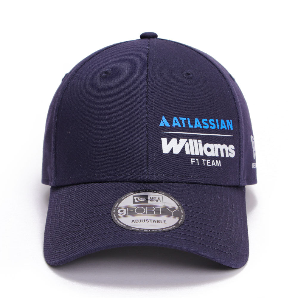 New Era Atlassian Williams F1 Team Navy Essential 9FORTY Adjustable Cap