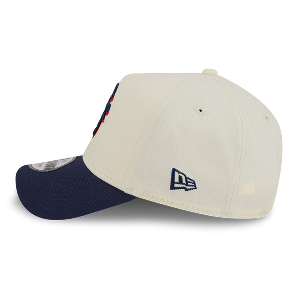 New Era World Baseball Classic Japan Kanji White Blue 9FORTY A-Frame Adjustable Cap