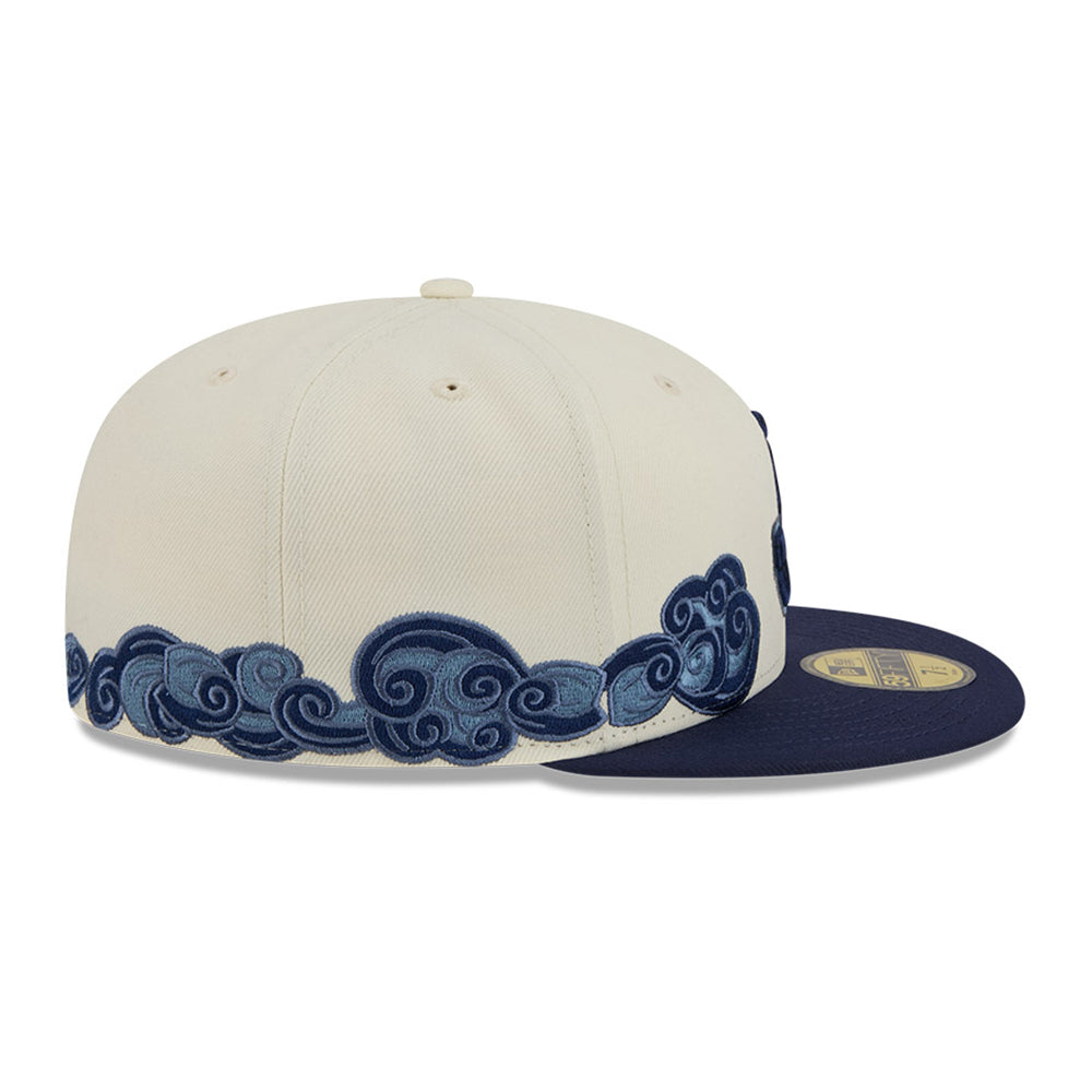 World Baseball Classic Japan White Blue 59FIFTY Fitted Cap