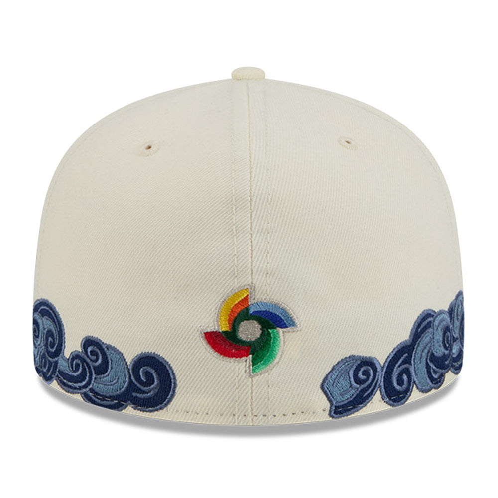 World Baseball Classic Japan White Blue 59FIFTY Fitted Cap