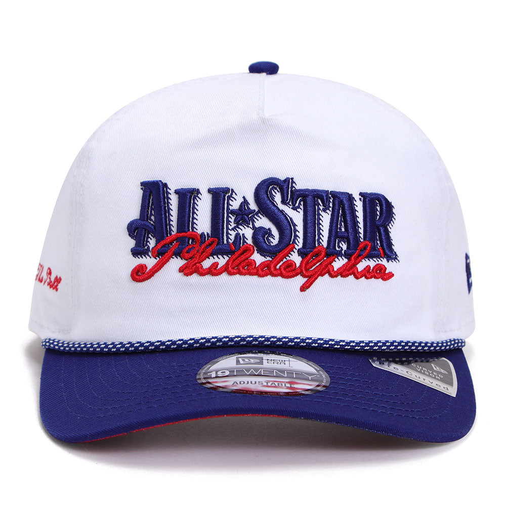 New Era Major League Baseball All Star 2026 Chrome White Navy 19TWENTY Adjustable Cap