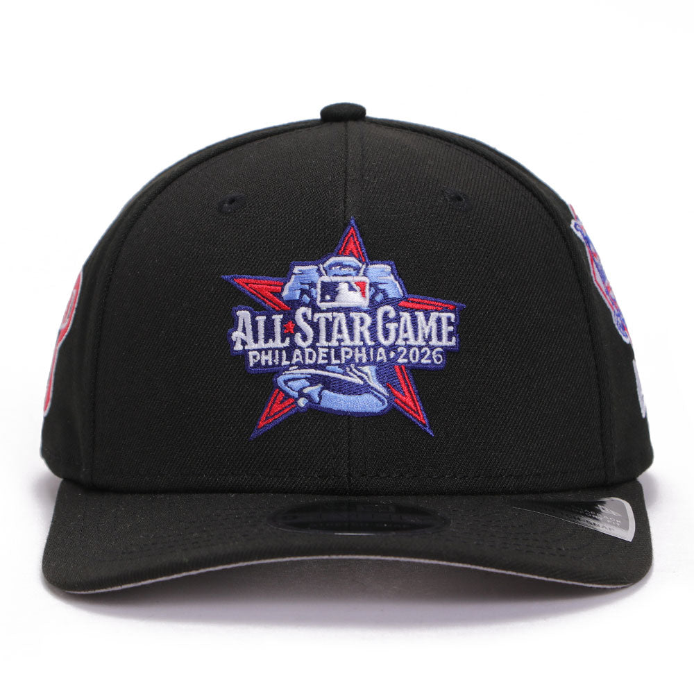 New Era Philadelphia Phillies All Star 2026 33375 Black 9SEVENTY Stretch Snapback Cap