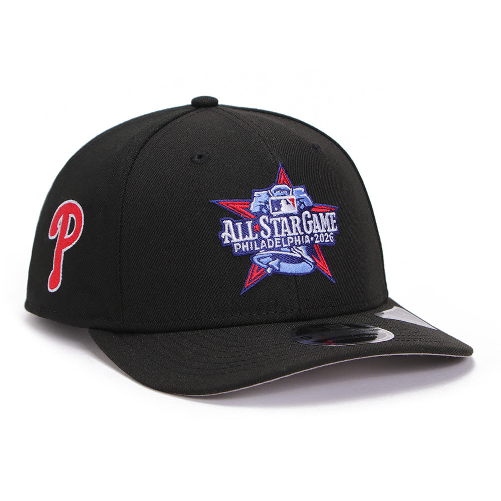 New Era Philadelphia Phillies All Star 2026 33375 Black 9SEVENTY Stretch Snapback Cap