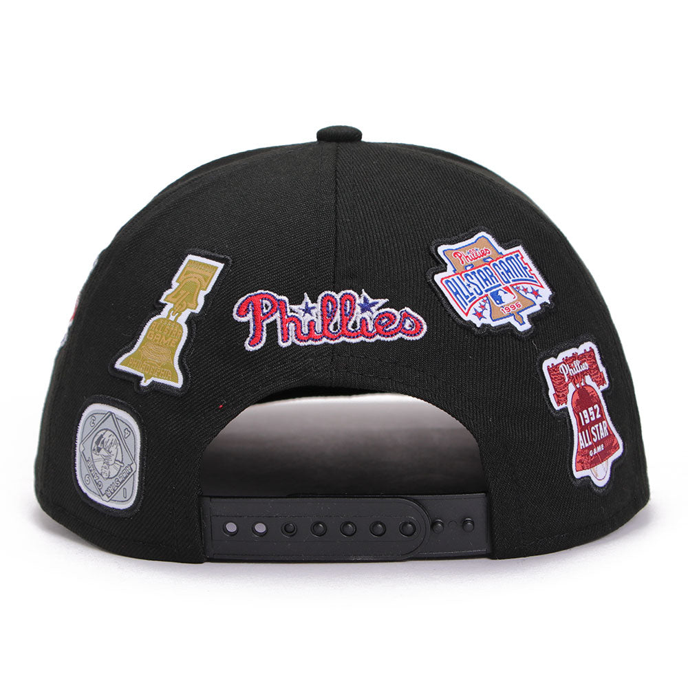 New Era Philadelphia Phillies All Star 2026 33375 Black 9SEVENTY Stretch Snapback Cap