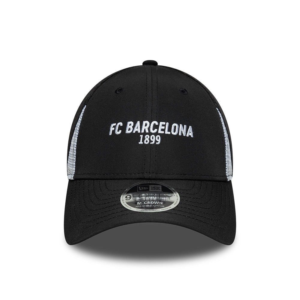 New Era FC Barcelona EMEA Football Black 9FORTY M-Crown Snapback Cap